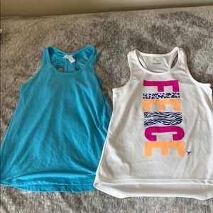 Bundle of 2 tank tops for girls